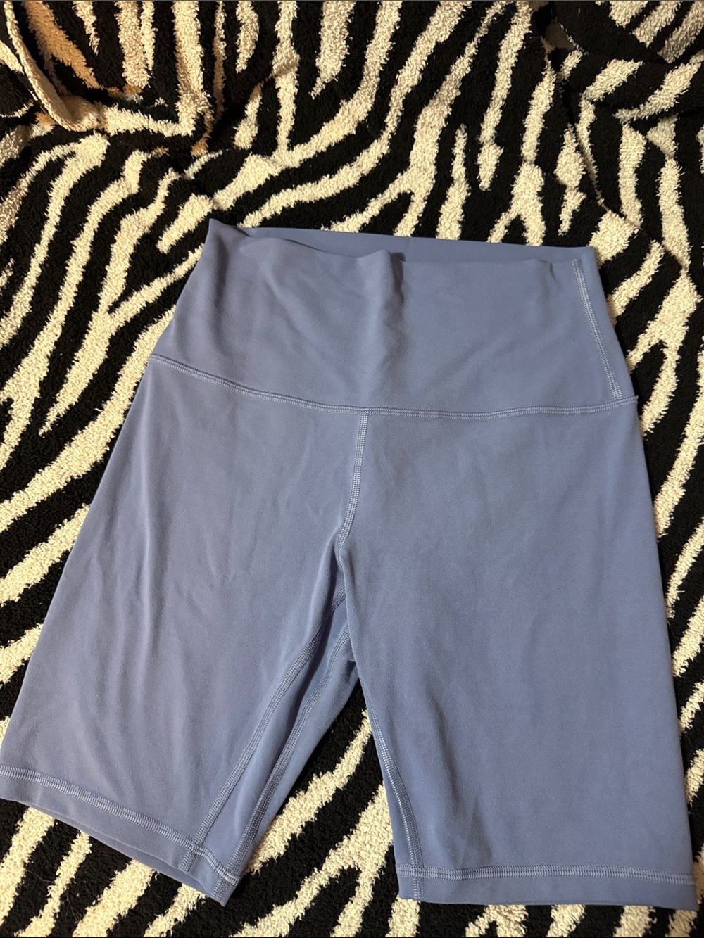 lululemon athletica High-Rise Bike Shorts in Dusty Blue
